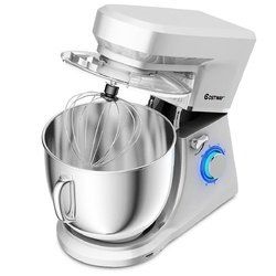 660 W 7.5 Quart 6 Speed Tilt-Head Stand Mixer