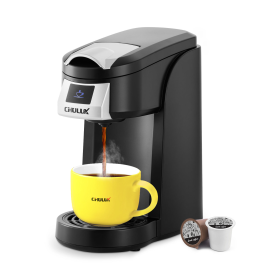 Single Serve Coffee Maker KCUP Pod Coffee Brewer, CHULUX Upgrade Single Cup Coffee Machine Fast Brewing