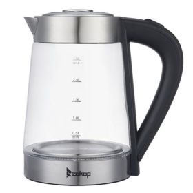 [Old Code:54541827]ZOKOP HD-250 110V 1200W 2.5L Electric Kettle with Blue Glass