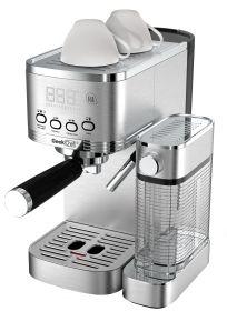 Geek Chef Espresso and Cappuccino Machine with Automatic Milk Frother,20Bar Espresso Maker for Home, for Cappuccino or Latte,with ESE POD filter (Color: as Pic)