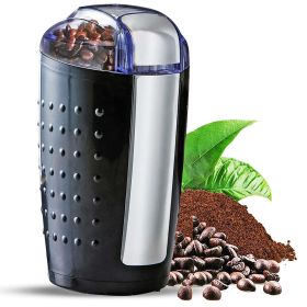 5 Core Coffee Grinder â€¢ 85 Gram Or 3 Ounces / 12 Cup Capacity â€¢ One-Touch Automatic Electric Bean Spice Grinding Machine â€¢ 150W Copper Motor â€¢ (SKU: CG 01 BL)